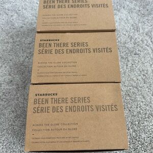 3 EMPTY Starbucks Been There Series Boxes